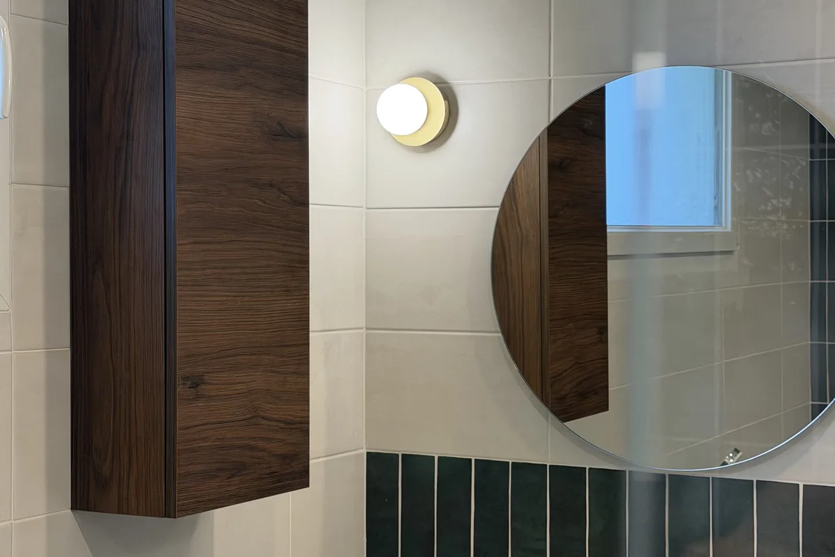 Après - Rénovation complète d’une salle de bains à Orgères