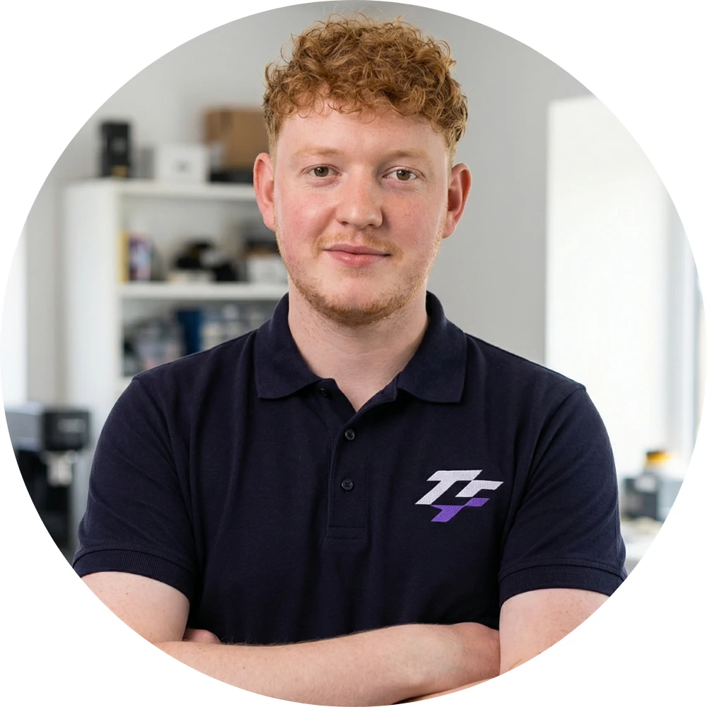 Théo Le Floch, fondateur de TLF Plomberie