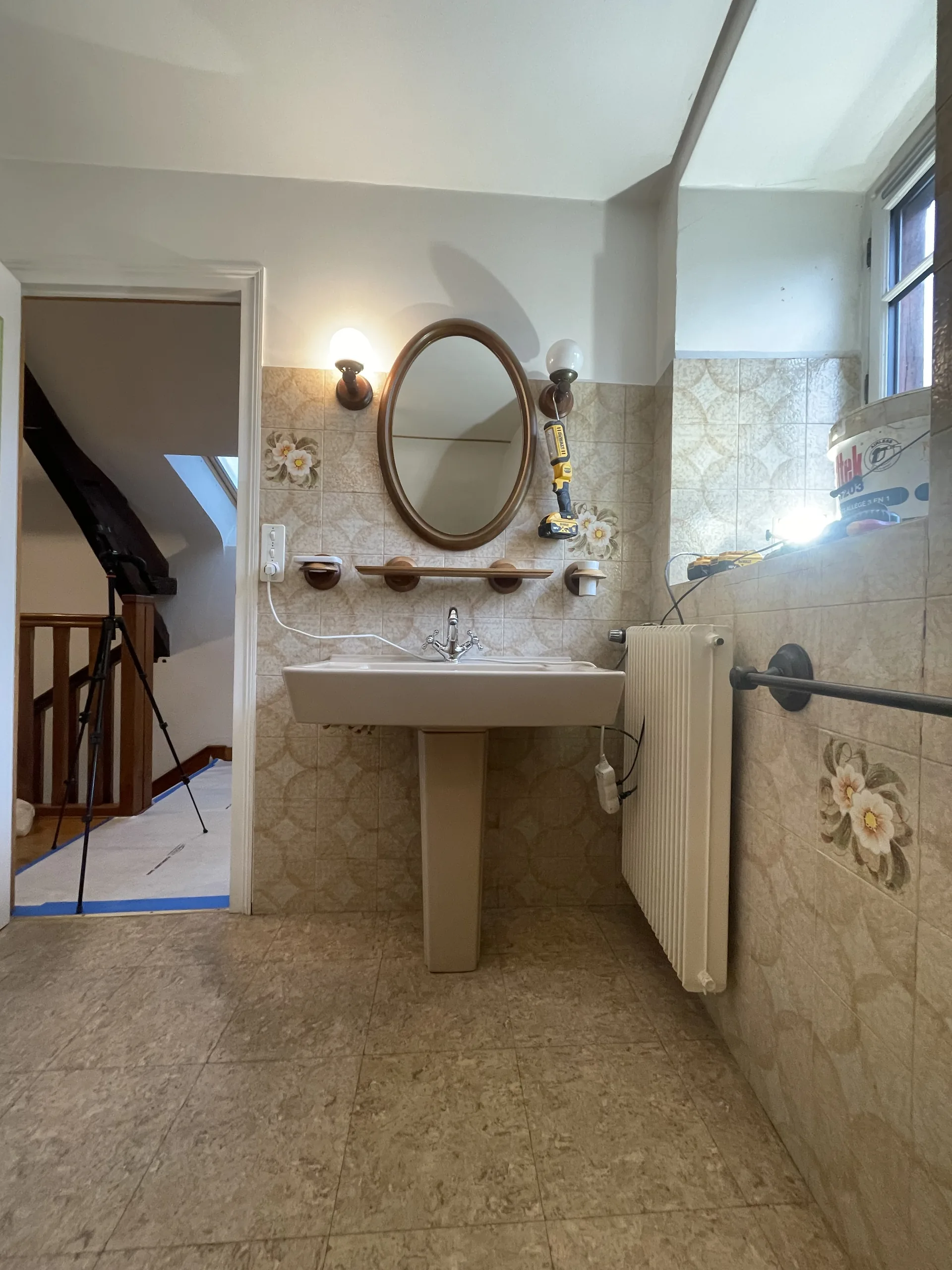 Avant - Rénovation complète de salle de bain