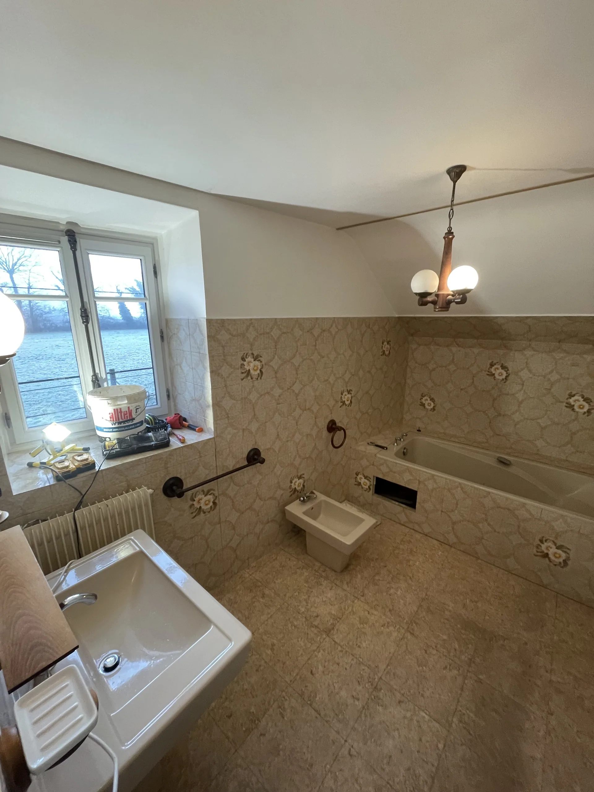 Avant - Rénovation complète de salle de bain