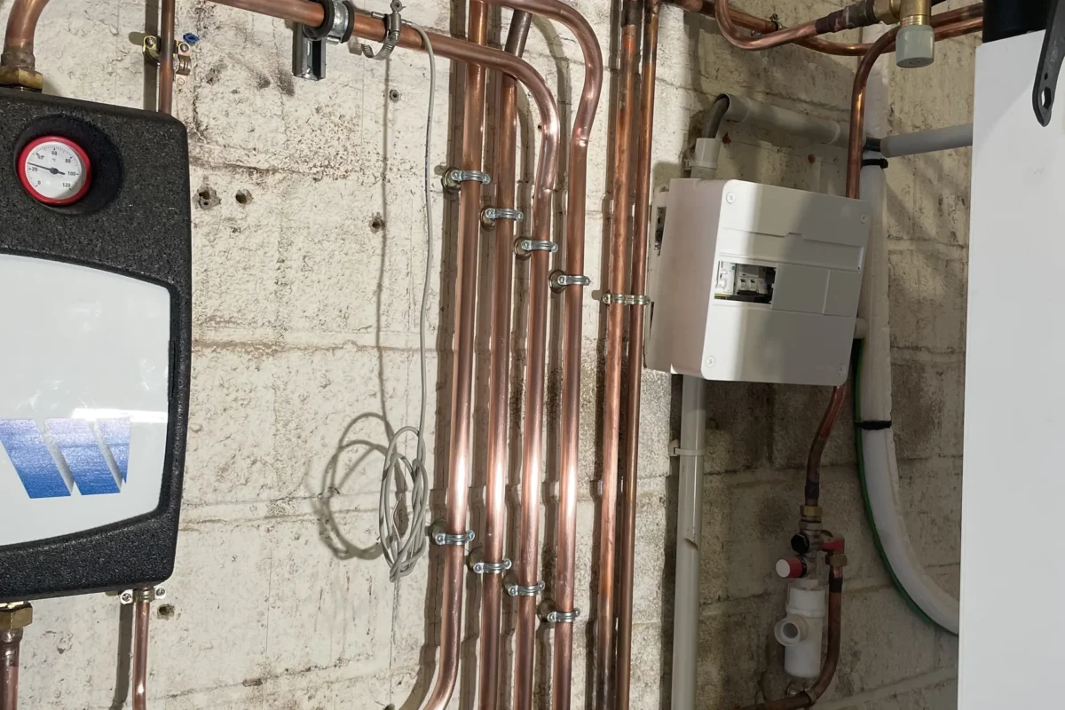 Après - Remplacement de chaudière fioul par pompe à chaleur