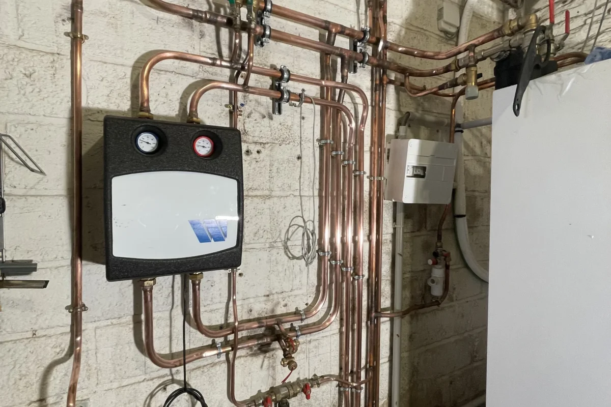 Après - Remplacement de chaudière fioul par pompe à chaleur