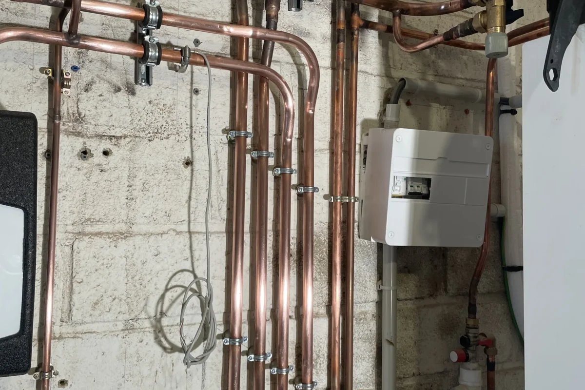 Après - Remplacement de chaudière fioul par pompe à chaleur