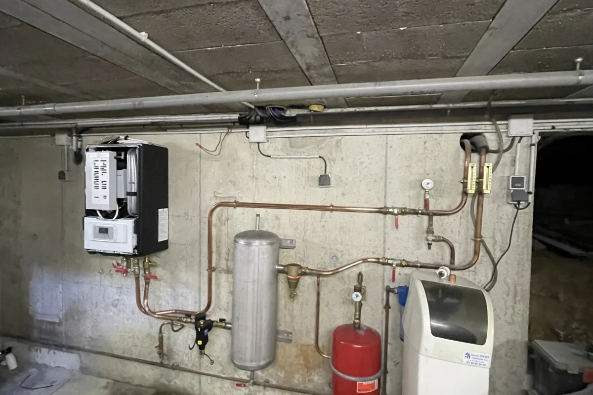 Remplacement de chaudière gaz