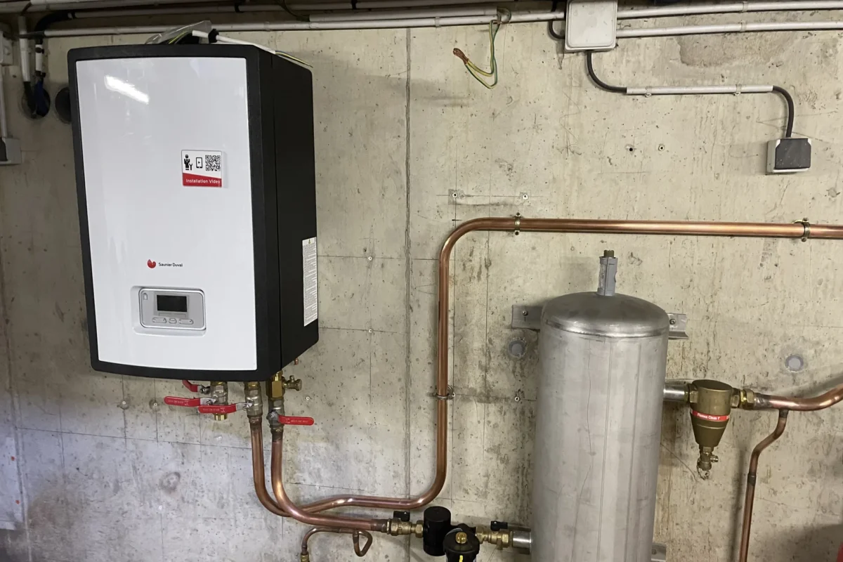 Remplacement de chaudière gaz